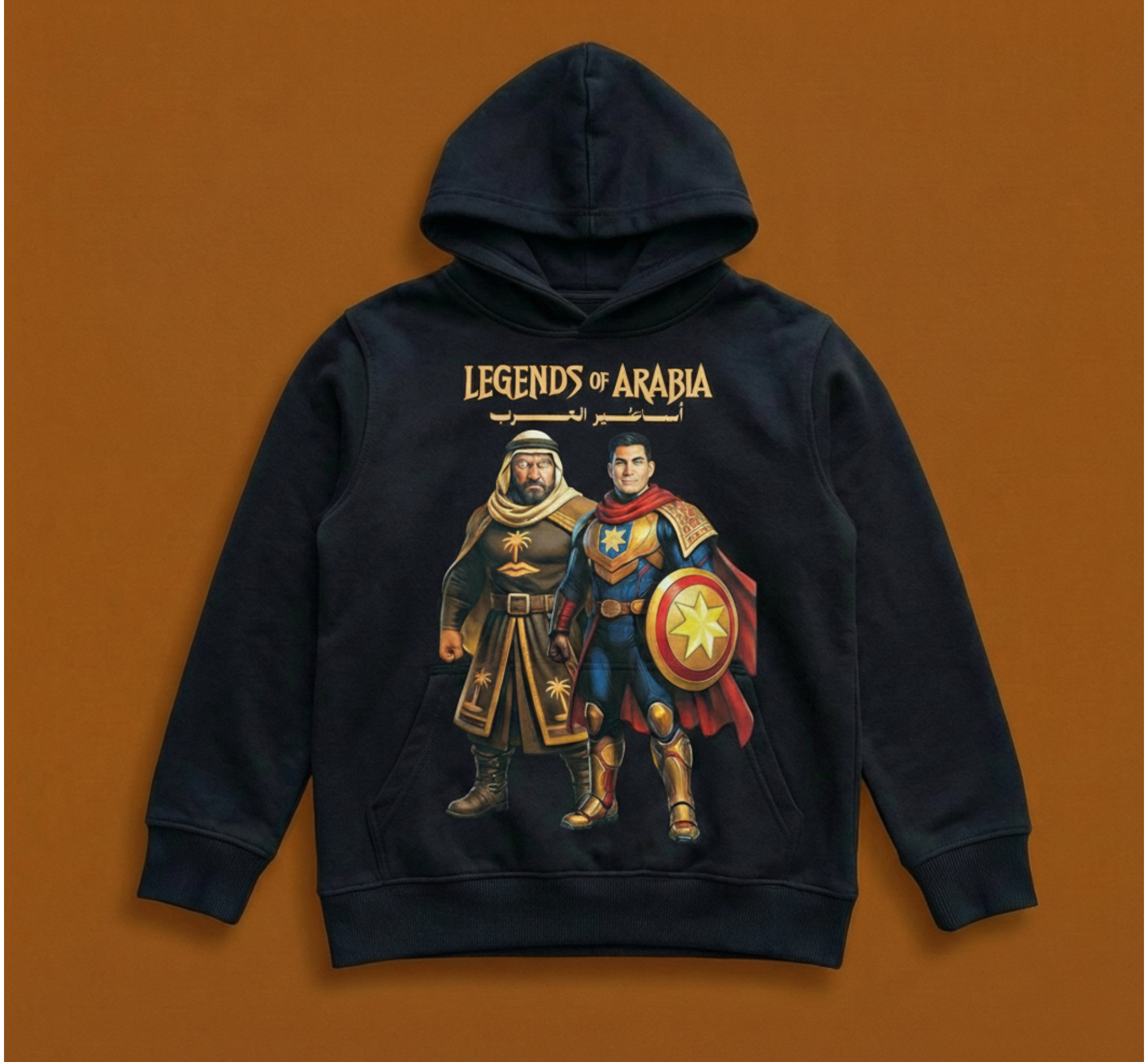 Captain Jordan & Sand Man Hoodie