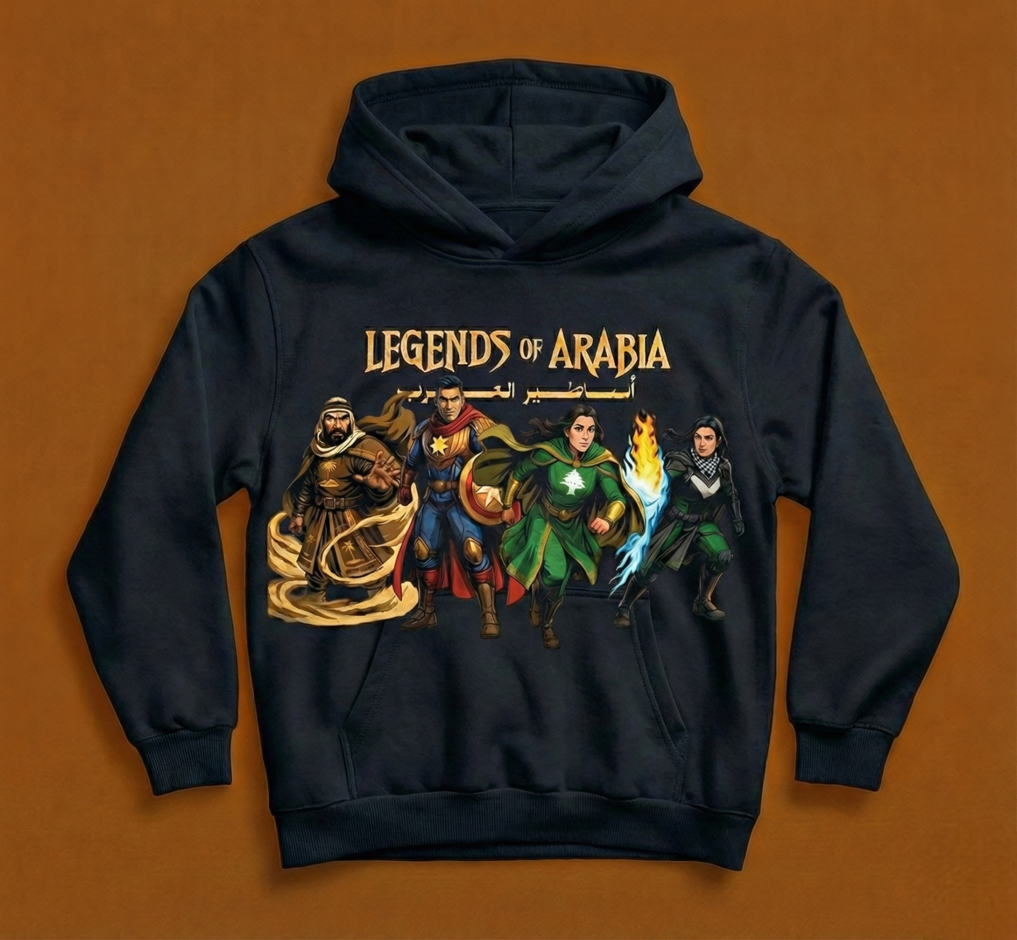 Legends of Arabia Full Character Hoodie