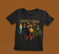 Legends of Arabia Full Character Black T-shirt
